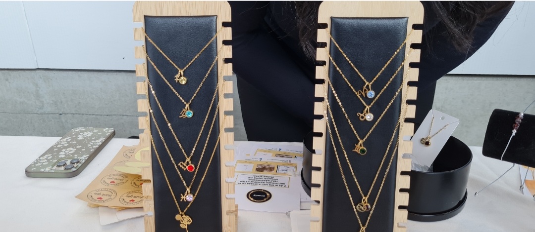 Halsband med månadssten